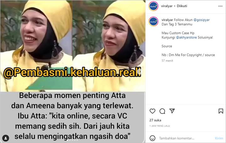 Disorot Lagi Jawaban Adem Geni Faruk Soal Lewatkan Momen Penting di Kehidupan Atta Halilintar