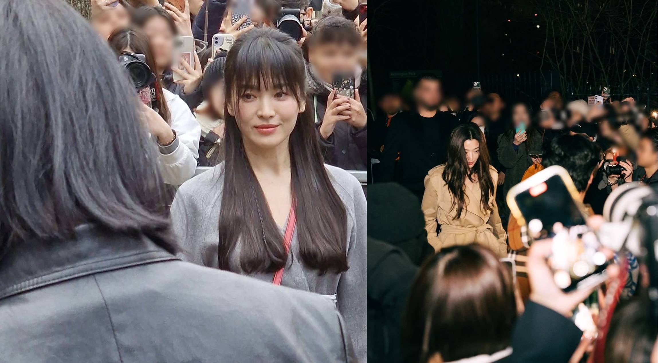 momen Song Hye Kyo dan Jun Ji Hyun di Fashion Week 2023