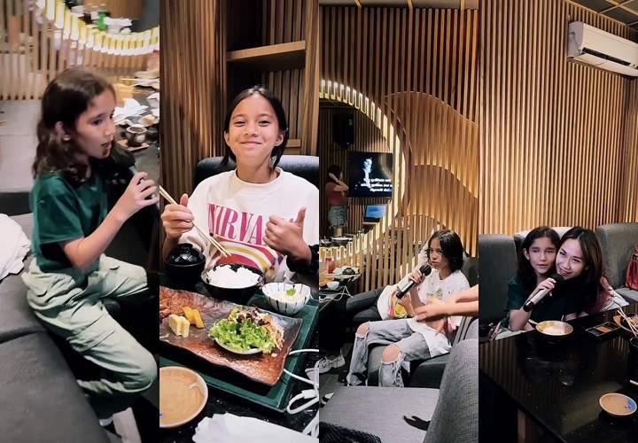 Momen BCL Ajak Soraya dan Aina Karaokean Bersama