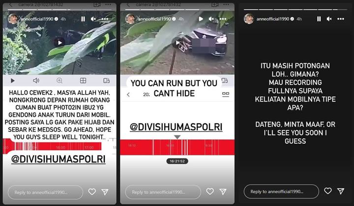 Putri Anne Amuk Cewek-cewek yang Tongkrongin Depan Rumahnya Hingga Sebar Fotonya Tak Pakai Hijab