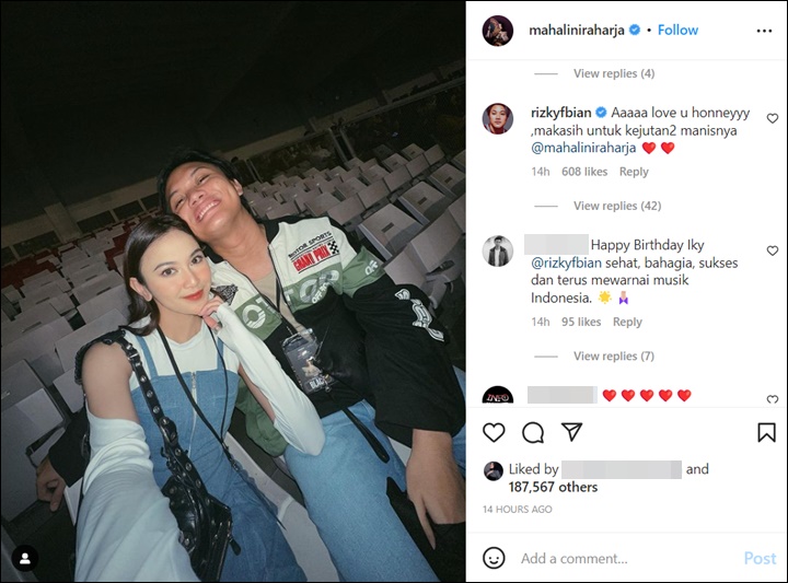 Mahalini Beri Ucapan Ultah Singkat, Reaksi Rizky Febian Curi Perhatian Mahalini Beri Ucapan Ultah Singkat, Reaksi Rizky Febian Curi Perhatian Mahalini Beri Ucapan Ultah Singkat, Reaksi Rizky Febian Curi Perhatian
