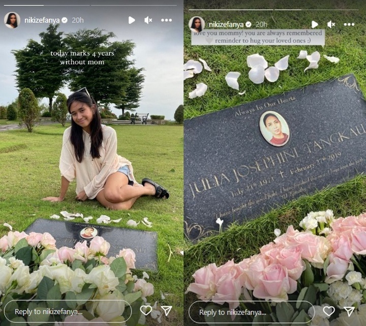 NIKI Ziarah ke Makam Ibunda