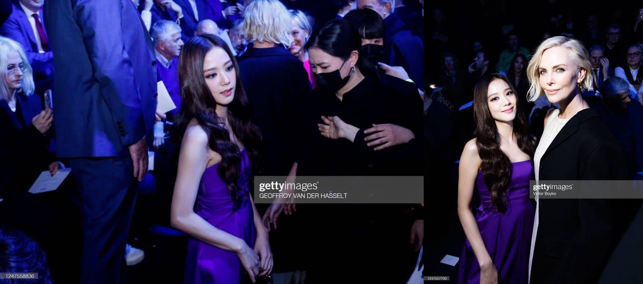 Potret Jisoo BLACKPINK di Paris Fashion Week 2023