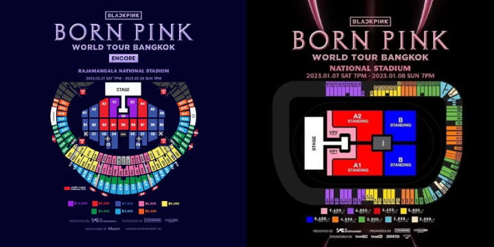 Harga Tiket Konser BLACKPINK di Thailand Melambung Tinggi, Fans: YG Mau Bangun Stadion Baru?