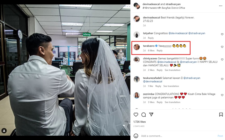 Adik Vidi Aldiano Diterpa Isu Nikah Beda Agama, Komentar Tara Basro Curi Fokus