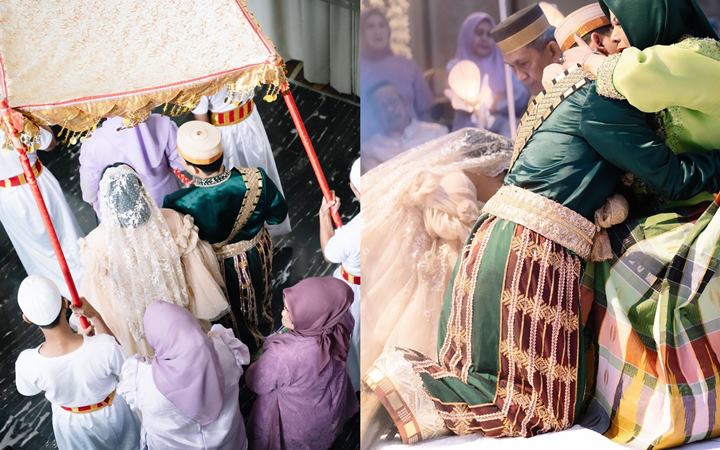 Digelar dengan Adat Bugis Yang Mewah