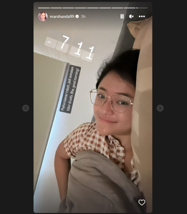 Marshanda Kembali ke Instagram, Langsung Curhat Soal Kondisi Rumahnya