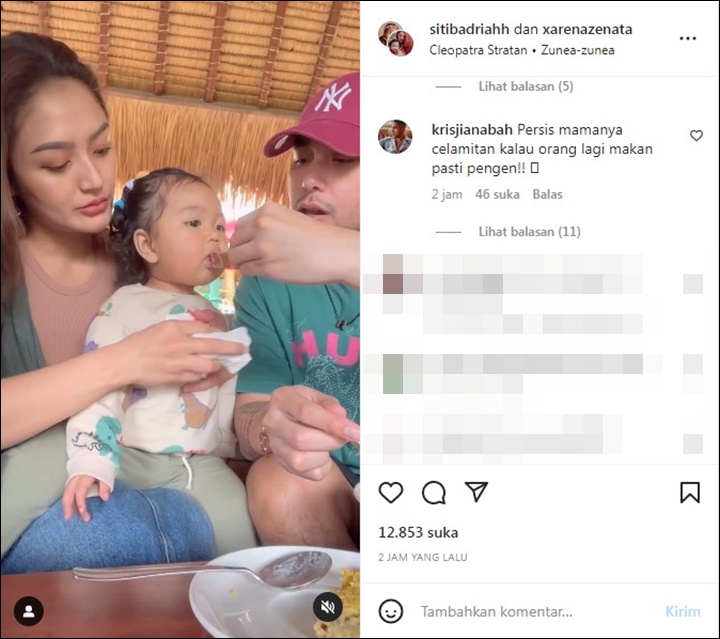 Siti Badriah Ungkap Sang Anak Sering Ngereog, Krisjiana Baharudin: Persis Mamanya