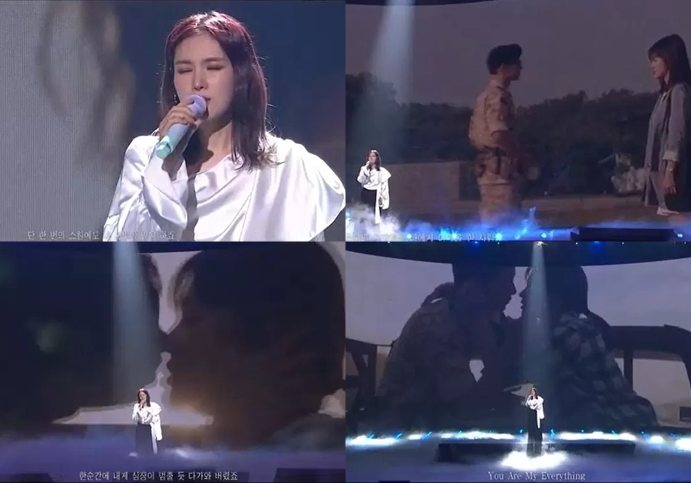 Adegan Ciuman Song Joong Ki-Song Hye Kyo Iringi Penampilan Gummy dI Acara KBS Tuai Perdebatan