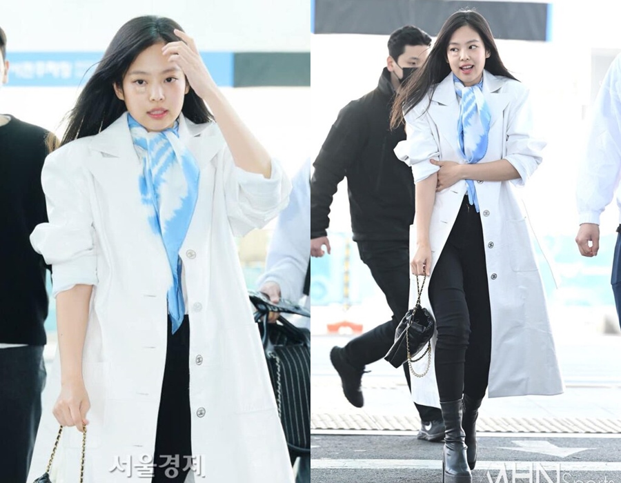 Tak Lagi Malu, Jennie PeDe Pamer Cedera di Bawah Matanya Saat Betolak Ke Paris