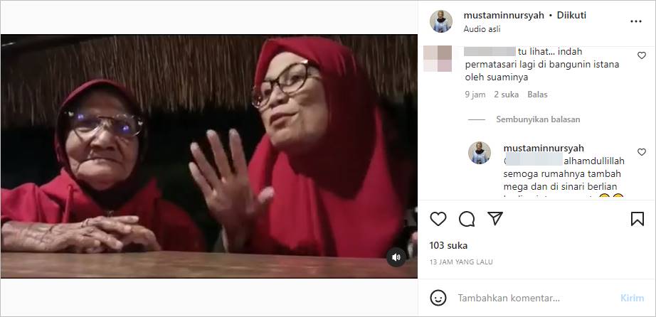Arie Kriting Bangun Rumah untuk Indah Permatasari, Ibu Mertua Sampaikan Doa