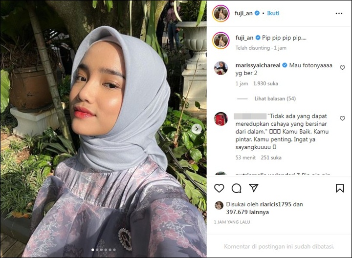 Fuji An Tampil Alim Berhijab, Komen Marrisya Icha Soal Foto Berdua Bikin Halu Fuji An Tampil Alim Berhijab, Komen Marrisya Icha Soal Foto Berdua Bikin Halu Fuji An Tampil Alim Berhijab, Komen Marrisya Icha Soal Foto Berdua Bikin Halu