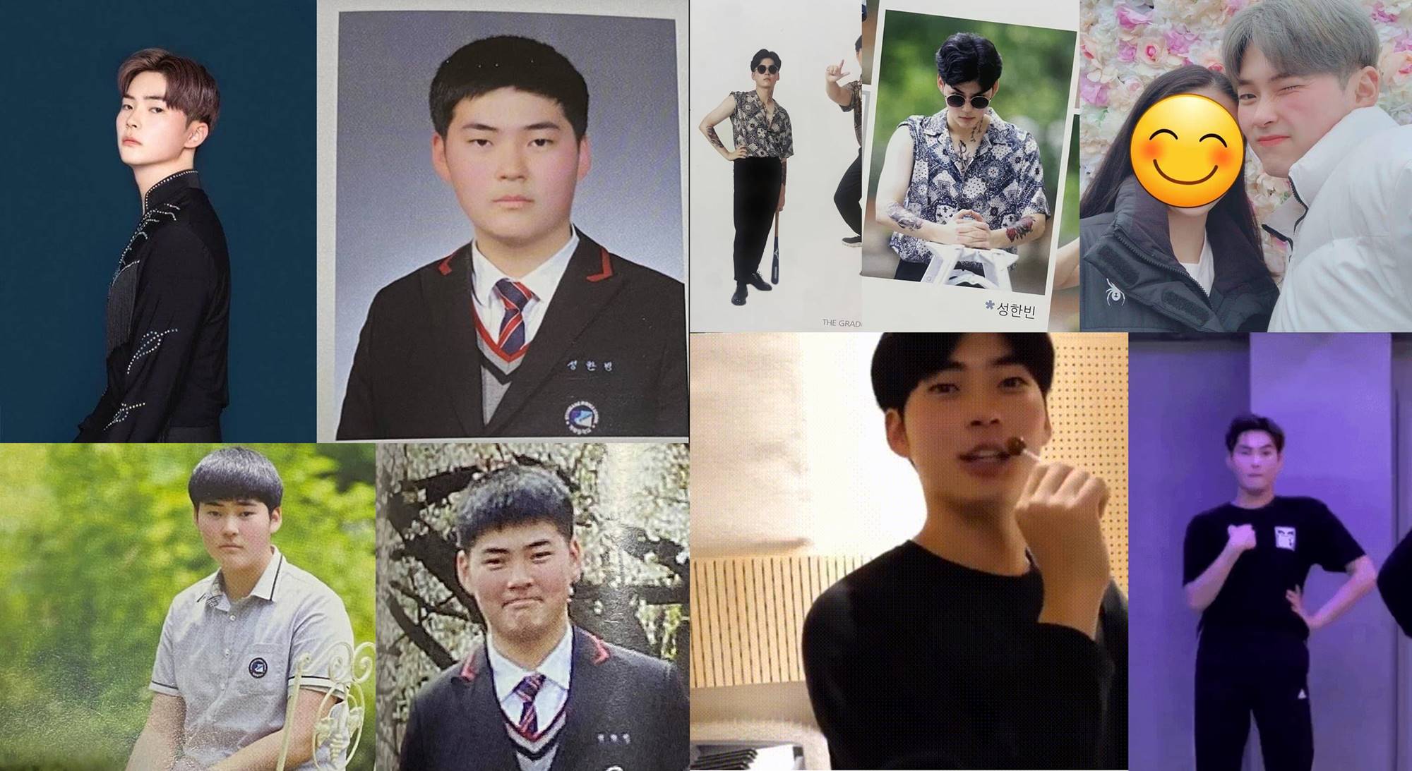 Potret predebut Sung Han Bin \