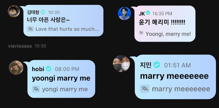 Suga Ramai-Ramai Dilamar Saat Ultah, Member BTS Gabung Sekte \'Yoongi Marry Me\'