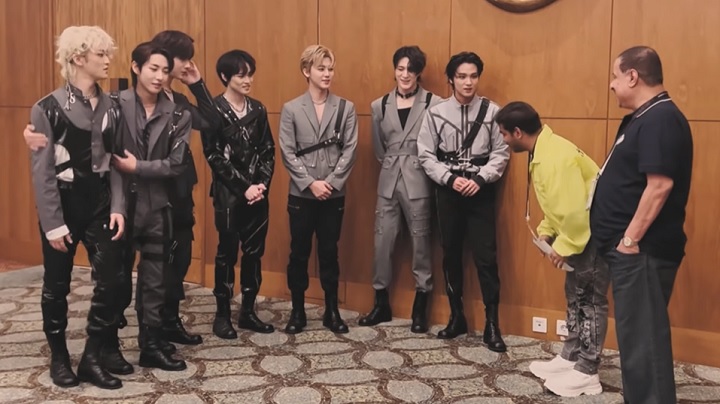 Fadil dan NCT Dream Berbincang 