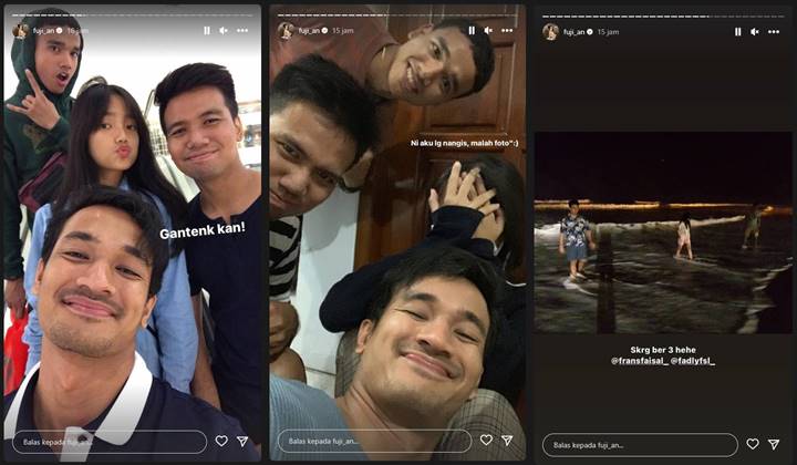 Sikap 3 Kakak Tampan Hibur Fuji An Kala Nangis Bak Bukti Sibling Goals Banget