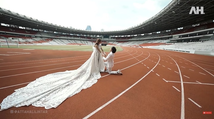 Atta Halilintar dan Aurel Hermansyah