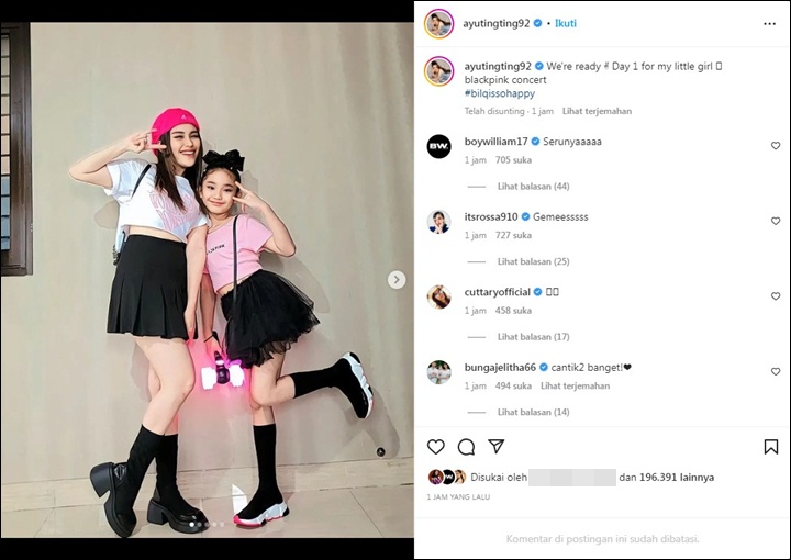 Ayu Ting Ting Siap Nonton BLACKPINK Pakai Rok Mini, Komen Boy William Disorot Ayu Ting Ting Siap Nonton BLACKPINK Pakai Rok Mini, Komen Boy William Disorot Ayu Ting Ting Siap Nonton BLACKPINK Pakai Rok Mini, Komen Boy William Disorot