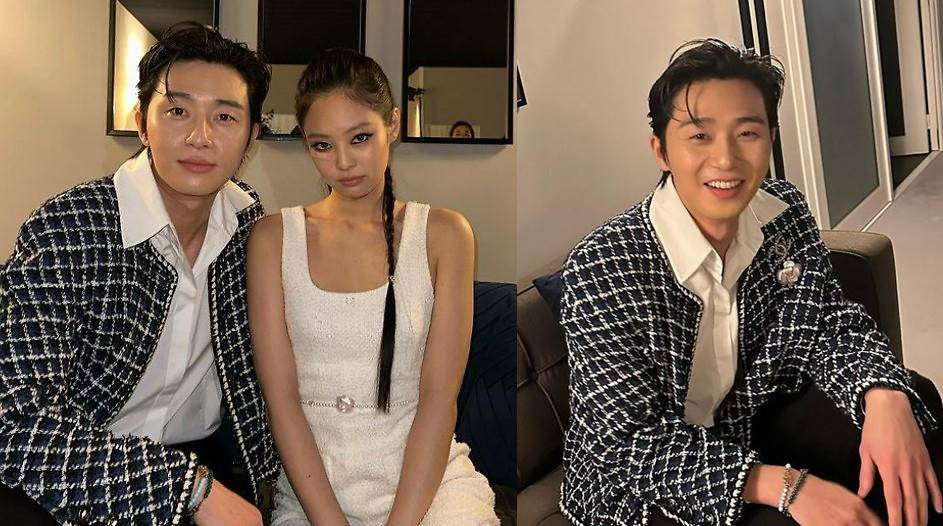 Jennie BLACKPINK dan Park Seo Joon bak lovestagram