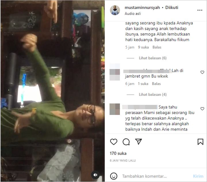 Nursyah Kenang Video Joget-joget Bareng Indah Permatasari, Captionnya Bikin Bingung