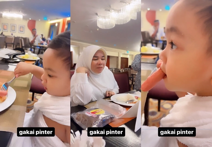 Thariq Sukses Bikin Gala Mau Makan