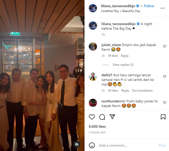 Kevin Sanjaya dan Valencia Tanoe Diduga Menikah Hari Ini di Paris