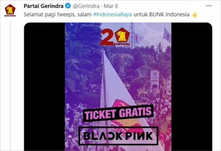 BLACKPINK Dijadikan Alat Kampanye Politik Parpol Indonesia, Media Korea Ikut Soroti