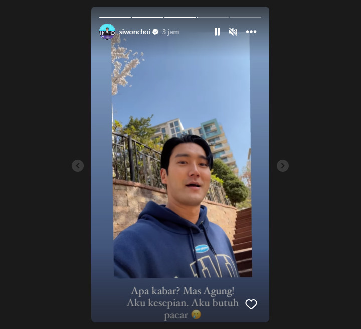 Siwon Super Junior \'Mas Agung\' Sambat Butuh Pacar Pakai Bahasa Indonesia