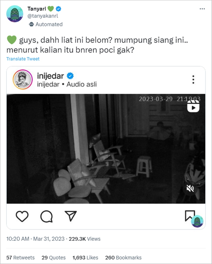 Geger Rumah Jessica Iskandar Diduga Didatangi Pocong, Bukti CCTV Bikin Merinding