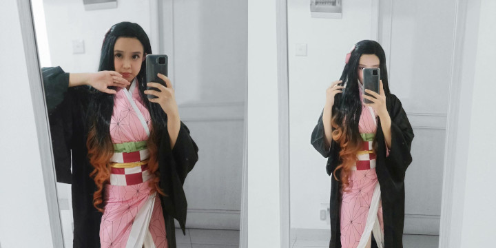 Cosplay Jadi Nezuko Kamado