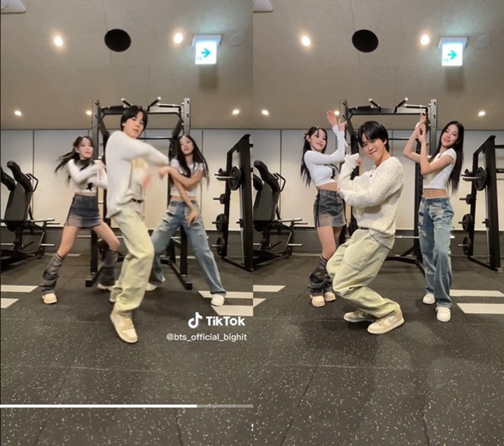 Jadikan Tarian Jimin BTS Inspirasi, Kazuha LE SSERAFIM Kesampaian Ngonten Bareng