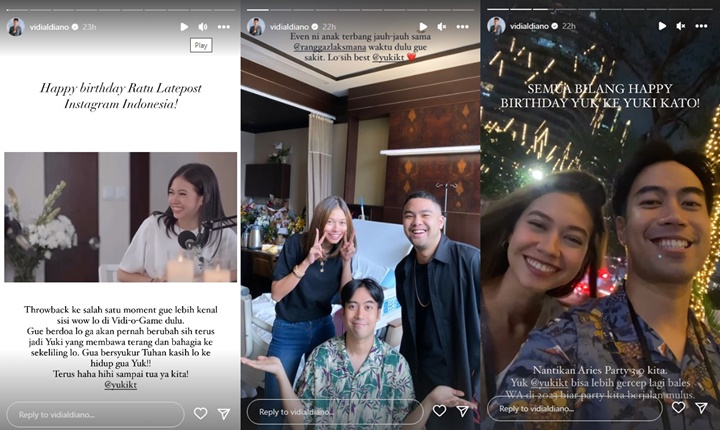 Yuki Kato Dibuat Mewek Vidi Aldiano di Momen Ultah, Kebiasaan Mirip Jungkook BTS Terkuak