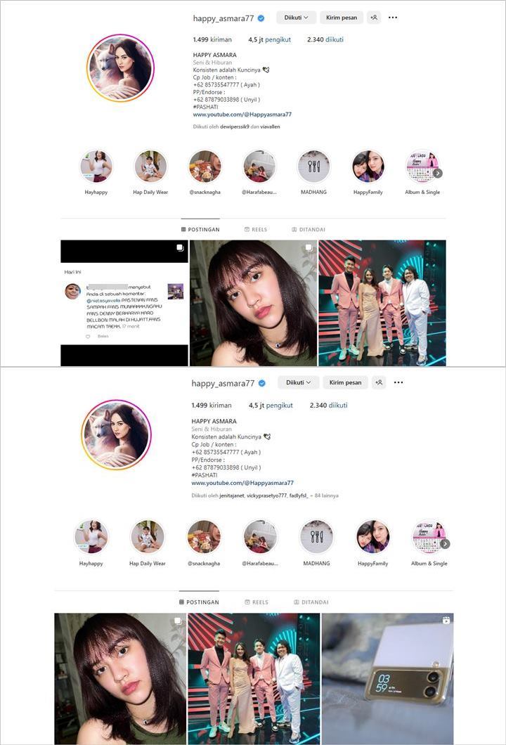 Happy Asmara Hapus Postingan Klarifikasi Soal Hubungannya dengan Denny Caknan