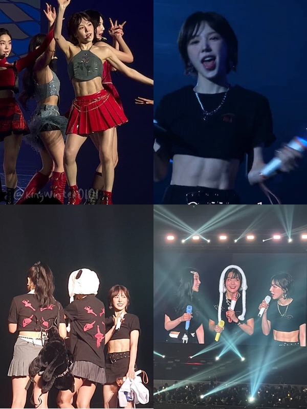Wendy Pamerkan Perut Berotot di Atas Panggung Saat Konser Red Velvet