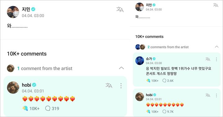 BTS Rayakan Kesuksesan Jimin di Billboard, Ada yang Mengandung Bawang