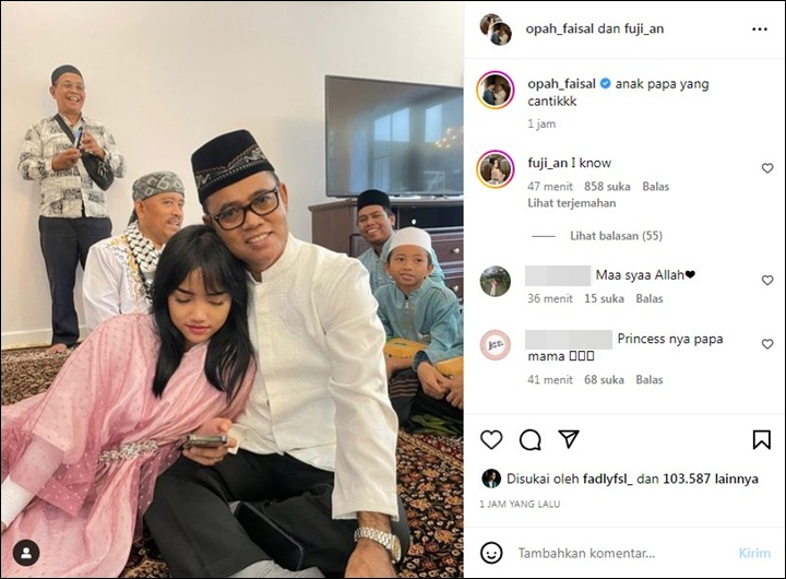 Fuji An Manja ke Haji Faisal, Reaksi Kala Dipuji Cantik Curi Perhatian Fuji An Manja ke Haji Faisal, Reaksi Kala Dipuji Cantik Curi Perhatian Fuji An Manja ke Haji Faisal, Reaksi Kala Dipuji Cantik Curi Perhatian