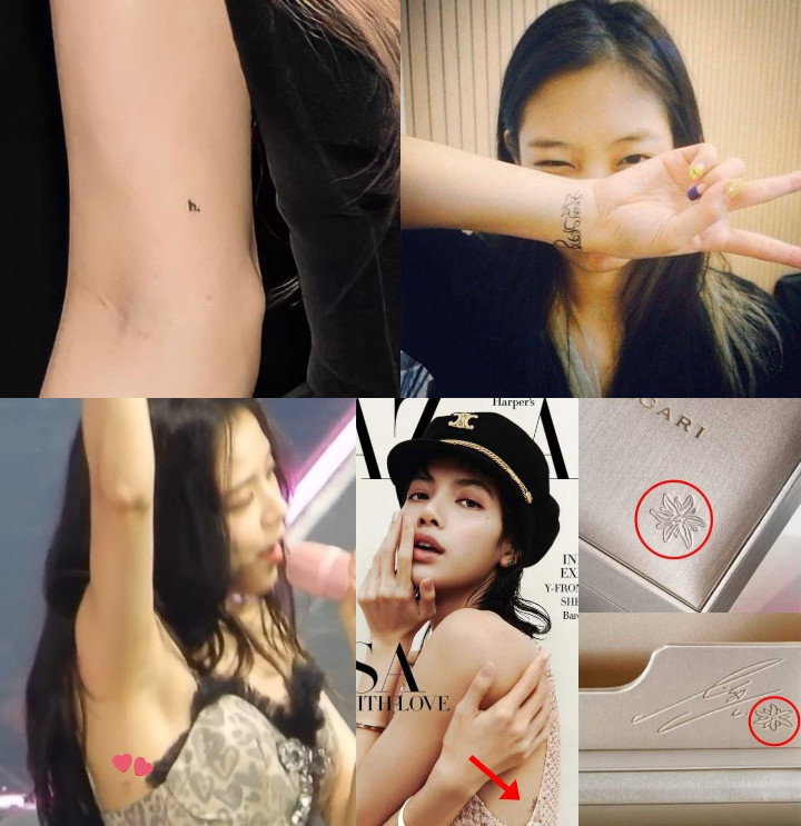 Member BLACKPINK Masing-masing Miliki Tato, dari Temporer Sampai Tersembunyi
