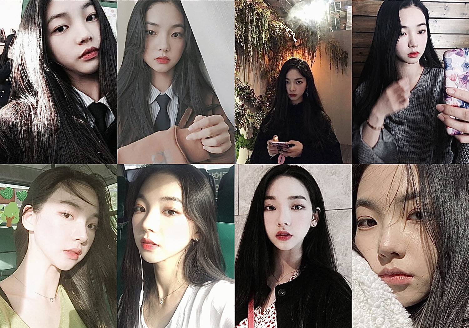 Foto masa predebut Karina aespa
