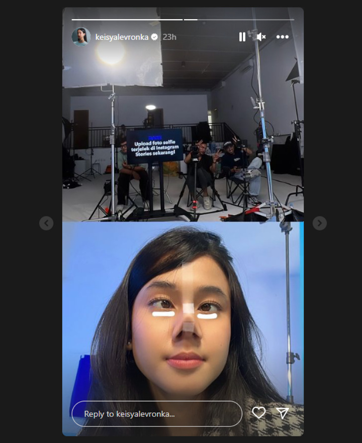 Kerap Tampil Anggun, Keisya Levronka Upload Selfie Terjeleknya Kerap Tampil Anggun, Keisya Levronka Upload Selfie Terjeleknya Kerap Tampil Anggun, Keisya Levronka Upload Selfie Terjeleknya