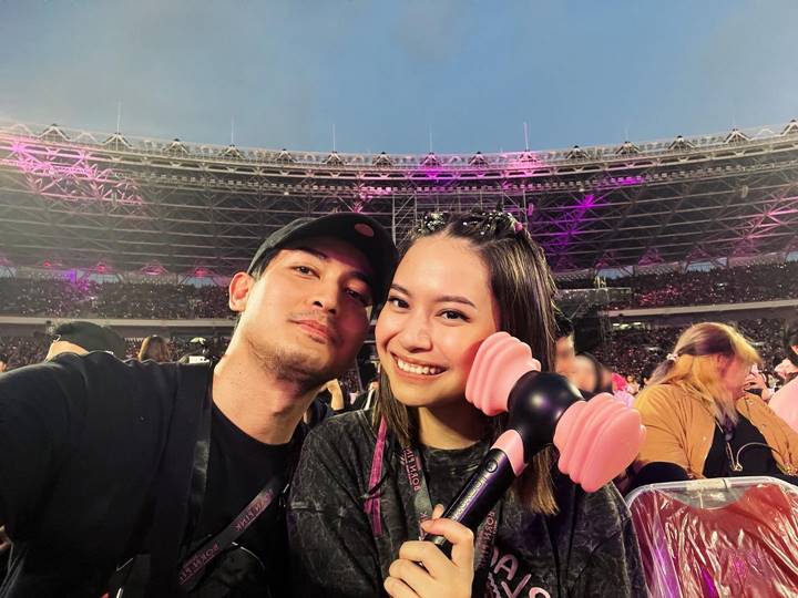 Hanggini dan Luthfi Aulia