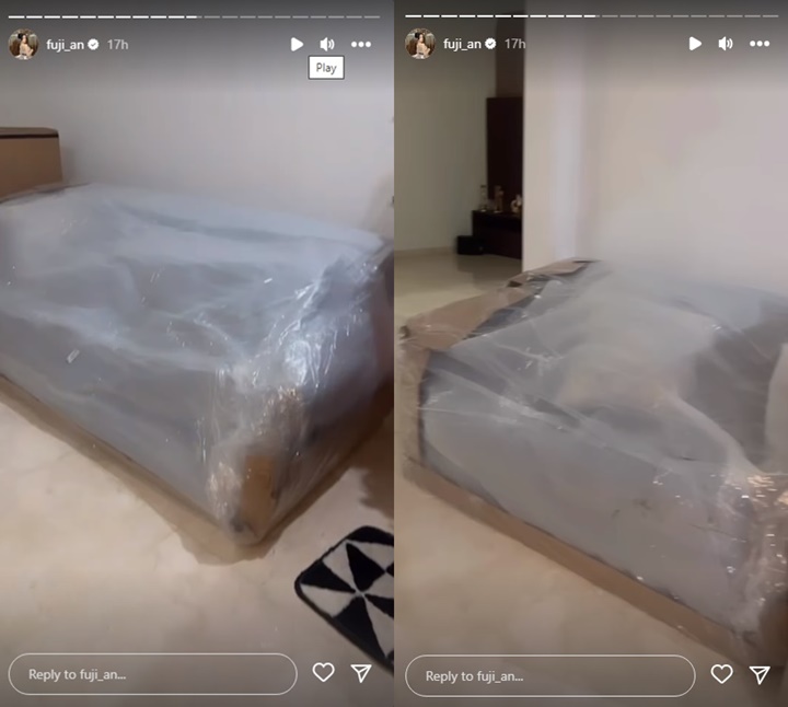 Fuji An Kaget Tiba-tiba Dikirimi Hadiah Sofa Cantik Oleh Ashanty