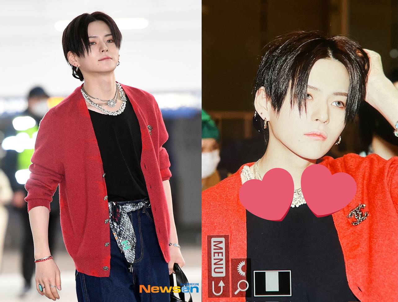 Yoshi TREASURE rambut hitam