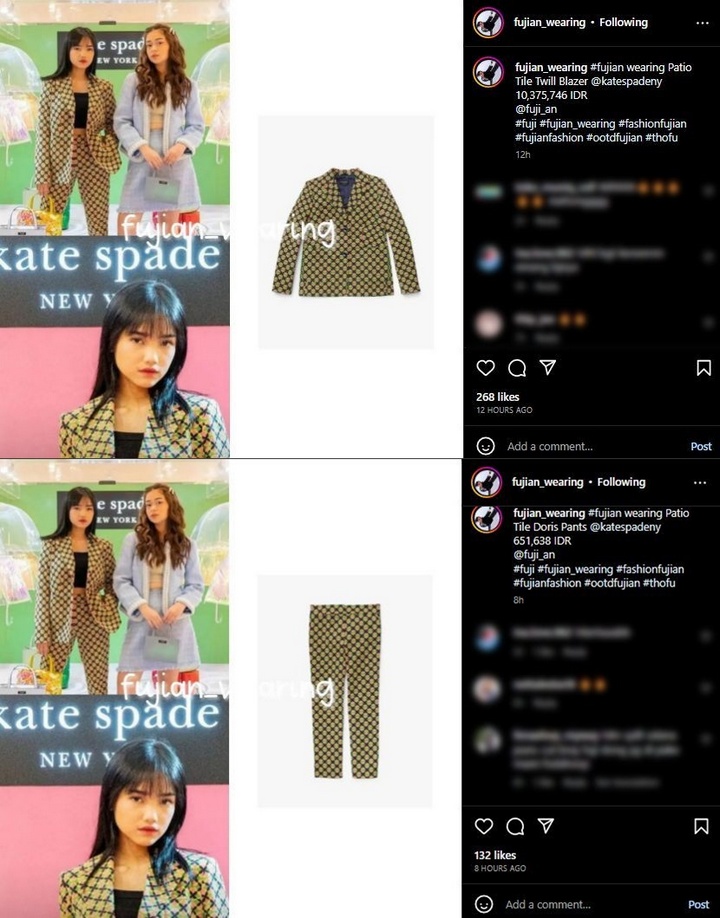 Harga OOTD Fuji An
