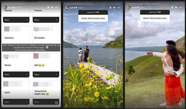 Disangka Bakal ke Luar Negeri, Jessica Mila Spill Momen Indah Prewedding di Danau Toba