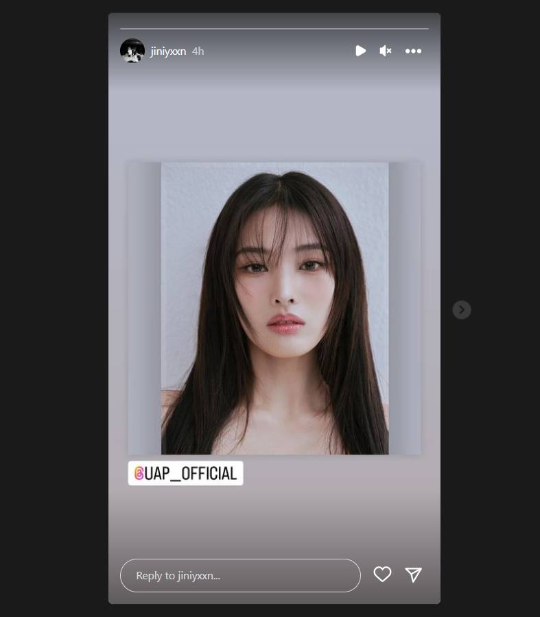 Jinni membagikan profil barunya di Instagram Story
