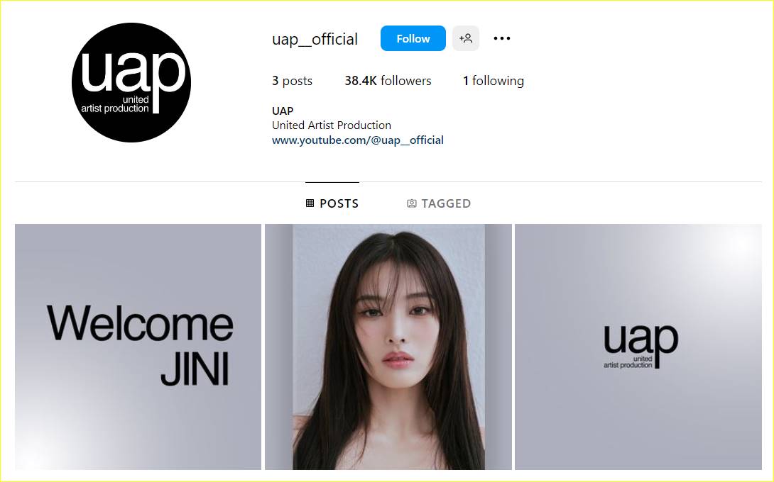 Profil baru Jinni di agensi baru