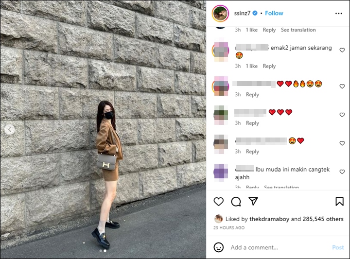 Park Shin Hye Pakai Rok Mini Pamer Kaki Jenjang, Status Mama Muda Disorot