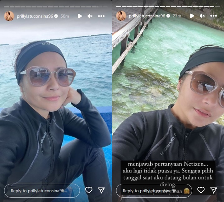 Jajal Sensasi Beda Diving Malam Hari, Prilly Latuconsina: Ngeri-ngeri Sedap