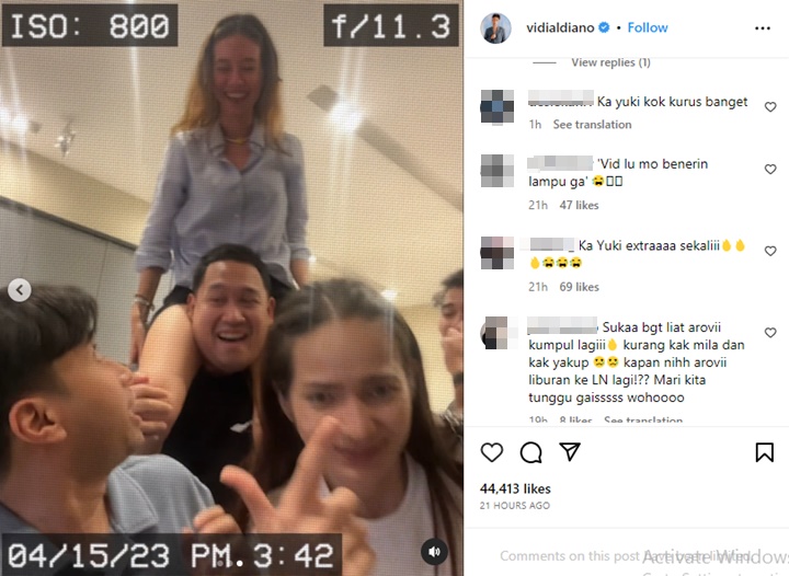 Cosplay Jadi Jessica Mila, Vidi Aldiano Syok Lihat Tingkah Absurd Yuki Kato