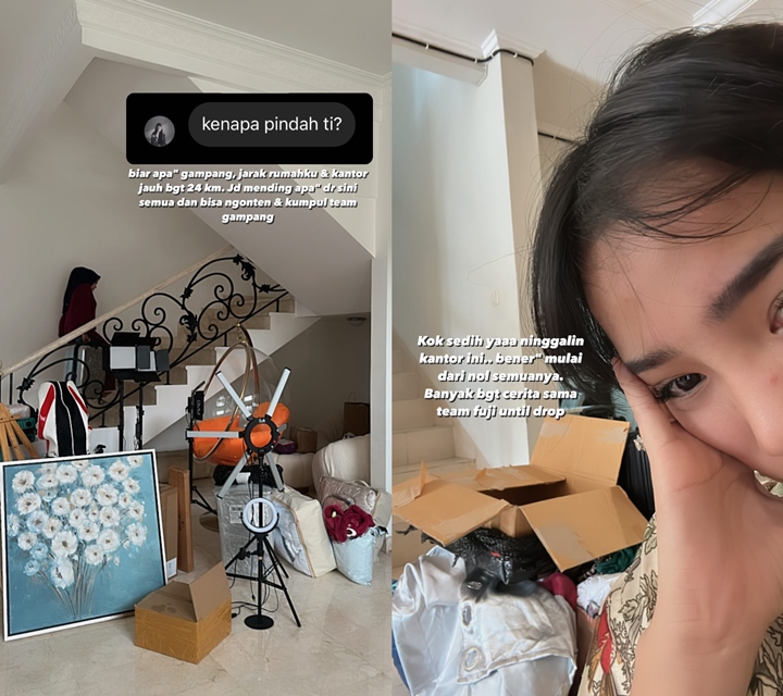 Sedih, Fuji An Bongkar Alasan Pilih Pindah Kantor
